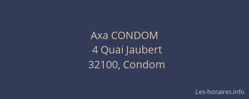 Axa CONDOM