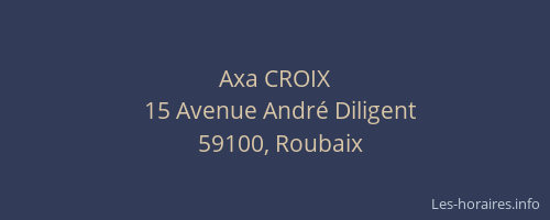 Axa CROIX