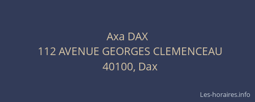 Axa DAX