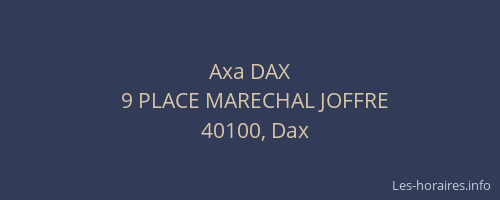 Axa DAX