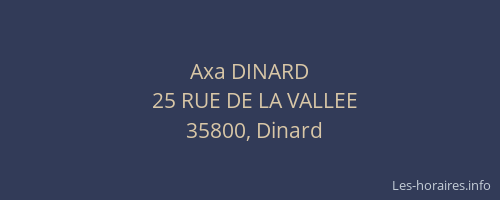 Axa DINARD