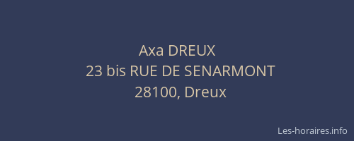 Axa DREUX