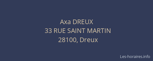 Axa DREUX