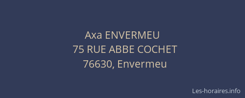 Axa ENVERMEU
