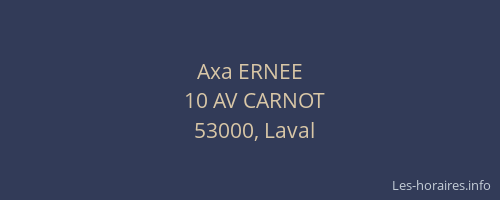 Axa ERNEE