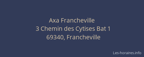 Axa Francheville