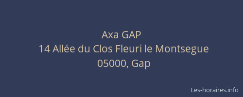 Axa GAP