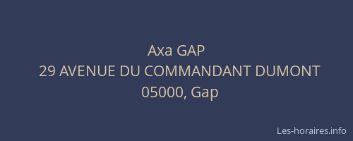 Axa GAP