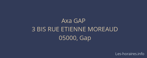 Axa GAP