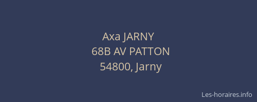 Axa JARNY