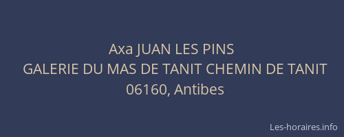 Axa JUAN LES PINS
