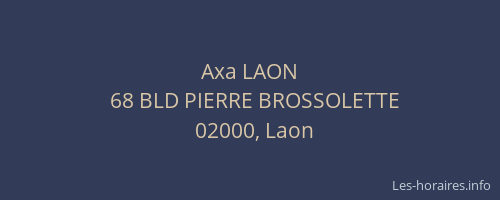 Axa LAON
