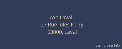 Axa Laval