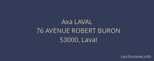 Axa LAVAL