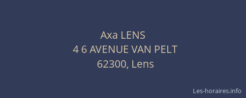 Axa LENS
