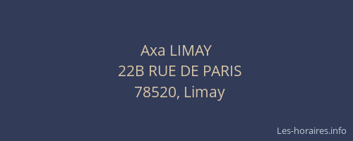 Axa LIMAY