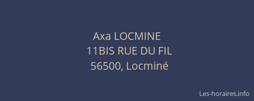 Axa LOCMINE