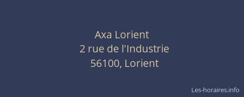 Axa Lorient