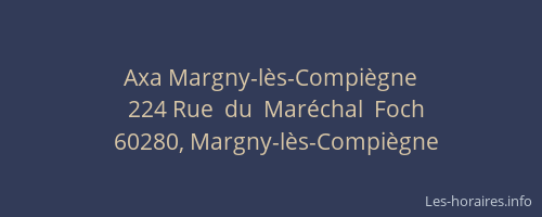 Axa Margny-lès-Compiègne