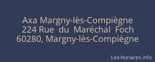 Axa Margny-lès-Compiègne
