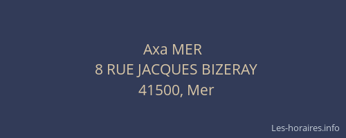 Axa MER