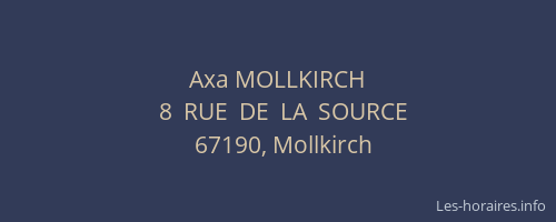 Axa MOLLKIRCH