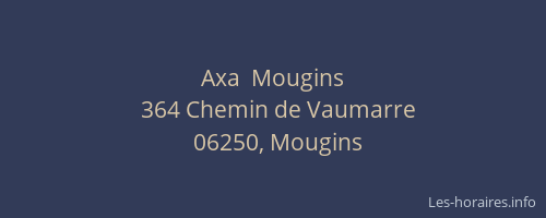 Axa  Mougins