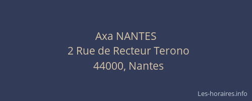 Axa NANTES
