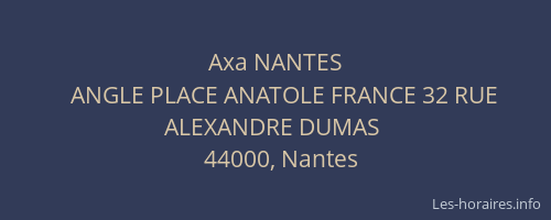 Axa NANTES