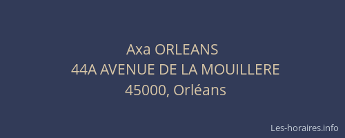 Axa ORLEANS