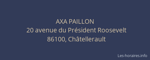 AXA PAILLON