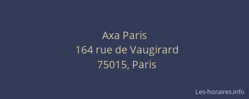 Axa Paris