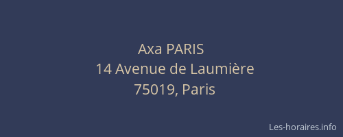 Axa PARIS