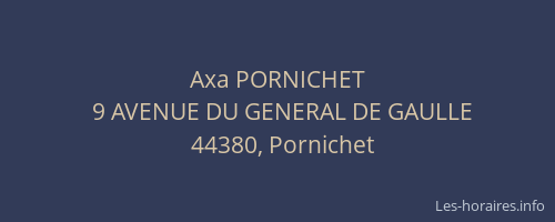 Axa PORNICHET