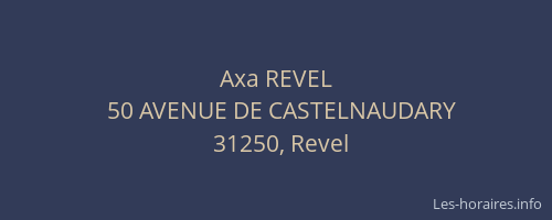 Axa REVEL