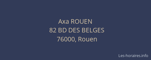 Axa ROUEN