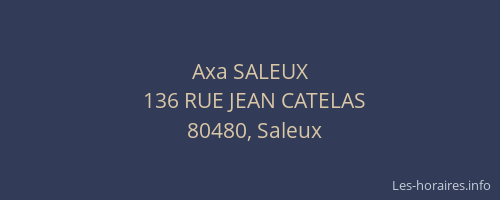Axa SALEUX
