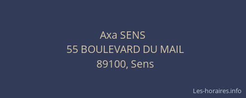 Axa SENS