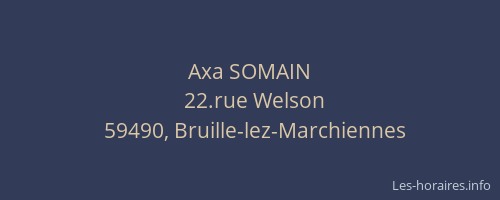 Axa SOMAIN