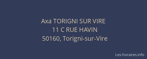 Axa TORIGNI SUR VIRE