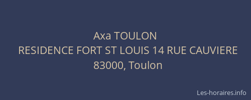 Axa TOULON