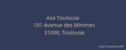 Axa Toulouse