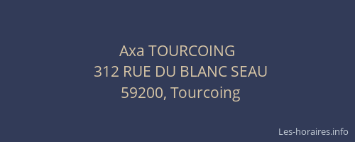 Axa TOURCOING