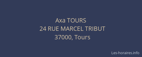 Axa TOURS
