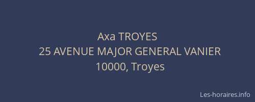 Axa TROYES