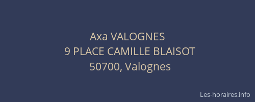Axa VALOGNES