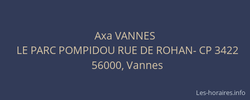 Axa VANNES