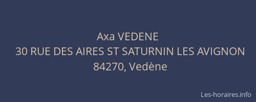 Axa VEDENE