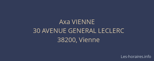 Axa VIENNE