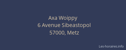 Axa Woippy